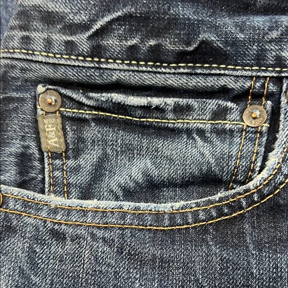 Abercrombie & Fitch Medium Blue Flare Jeans - Picture 4 of 8